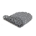 Picture of SHOWER MAT ECO RECYCLED PVC 68x35cm COAL GREY