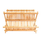 Picture of DISH RACK BAMBOO ESSENTIALS FOLDABLE 42x27.5x38cm 2-TIER
