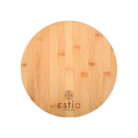 Picture of CUTTING BOARD BAMBOO ESSENTIALS  ROUND 28cm