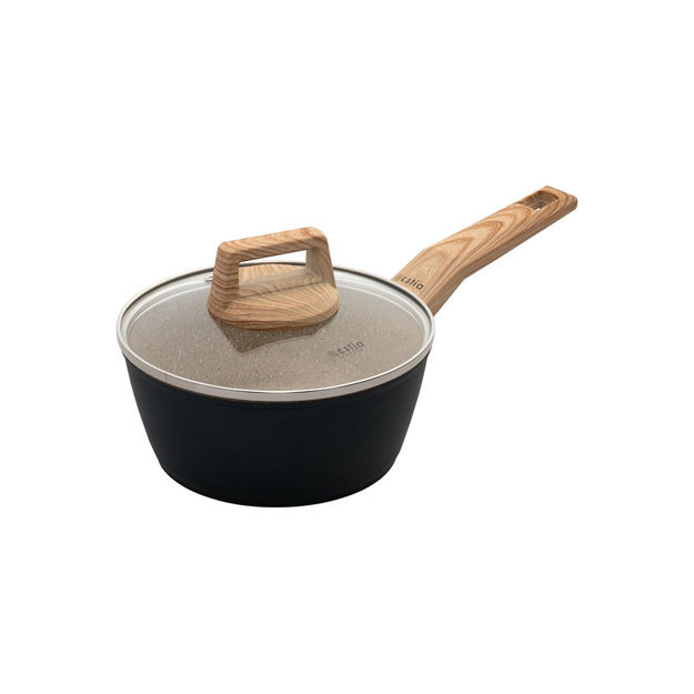 Picture of SAUCE PAN EARTH NON-STICK FORGED ALUMINUM 18cm 1.8lt
