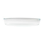 Picture of BAKING DISH CRYSTAL HEAT RESISTANT GLASS OVAL 40x27x7cm 4lt