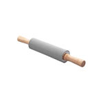 Picture of ROLLING PIN 38cm WITH NON-STICK SILICONE SURFACE GREY