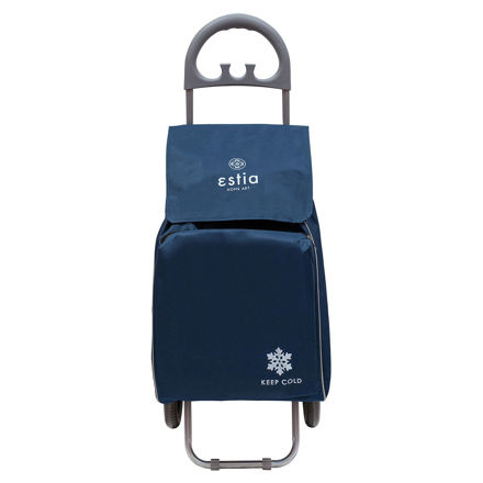 Picture of SHOPPING TROLLEY ECOMAX FABRIC 40lt BLUE