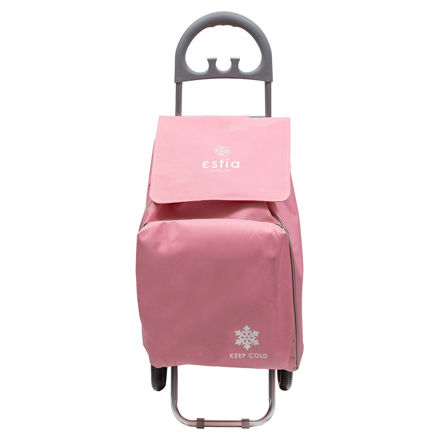 Picture of SHOPPING TROLLEY ECOMAX FABRIC 40lt PINK