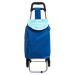 Picture of SHOPPING TROLLEY EN FAMILLE FABRIC 24lt LIGHT BLUE