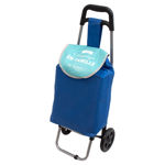 Picture of SHOPPING TROLLEY EN FAMILLE FABRIC 24lt LIGHT BLUE