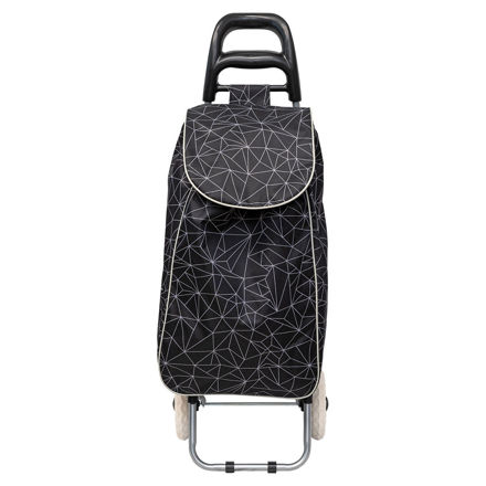 Picture of SHOPPING TROLLEY LUX FABRIC 36lt BLACK