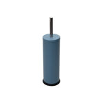 Picture of TOILET BRUSH CLASSIC METALLIC WITH PLASTIC CONTAINER 23cm MATTE BLUE