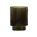 Picture of TOOTHBRUSH HOLDER OLIVE SERIES GLASS OLIVE GREEN 