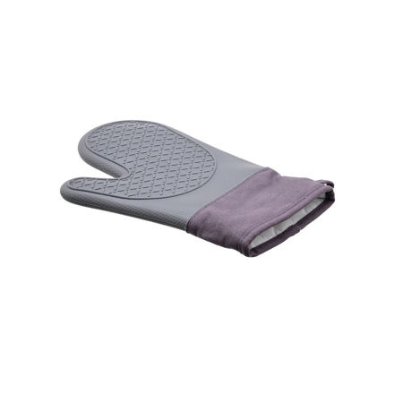 Picture of OVEN GLOVE SILICONE WITH NON SLIP HANDLE GREY