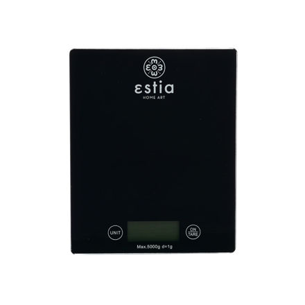 Picture of KITCHEN SCALE BLACK DIGITAL MAX WEIGHT 5kg