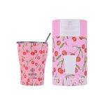 Picture of  INSULATED COFFEE MUG SAVE THE AEGEAN 350ml CHERRY ROSE 