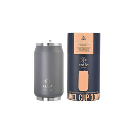 Picture of INSULATED TRAVEL CUP SAVE THE AEGEAN  300ml FJORD GREY