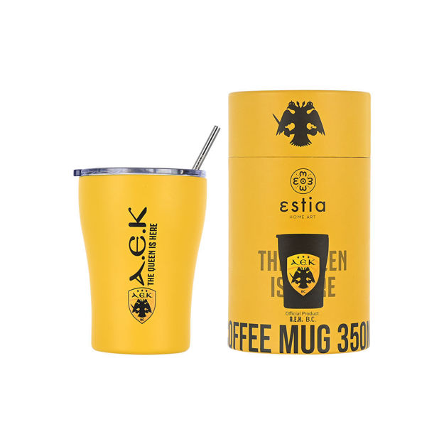 Picture of INSULATED BOTTLE COFFEE MUG AEK BC BASKETABLL EDITION 350ml 