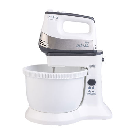 Picture of STAND MIXER GUSTO WHITE 500w WITH ROTATING BOWL 3.4lt